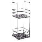 Bathroom Solutions Doucherek | Bathroom Solutions (16 x 16 x 40 cm, Vierkant, 2-laags, Zwart) C80621410 K010830149 - 1