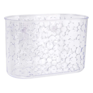 Bathroom Solutions Doucherek | Bathroom Solutions (19 x 12 x 19 cm, Kunststof, Met zuignappen, Transparant) 170455960 K010830142