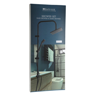 Bathroom Solutions Doucheset | Bathroom Solutions (Stortdouche, Met handdouche, Mat zwart) CF6000020 K010830154 - 5