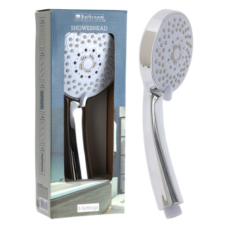 Bathroom Solutions Handdouche | Bathroom Solutions (5 standen, Waterbesparend, Chroom) CF6000050 K010830166 - 3