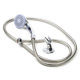 Bathroom Solutions Handdouche met slang | Bathroom Solutions (150cm slang, RVS, Chroom) CF6000040 K010830168