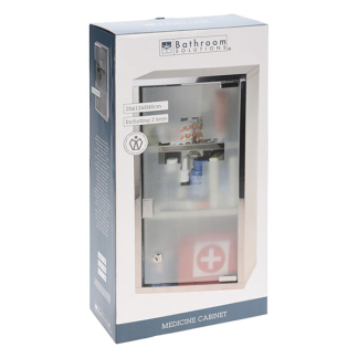 Bathroom Solutions Medicijnkast | Bathroom Solutions (Met slot, Magnetisch, 2 legplanken) C80820140 K010830172 - 3