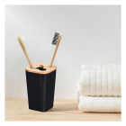 Bathroom Solutions Tandenborstelhouder | Bathroom Solutions (7 x 7 x 12 cm, Kunststof, Zwart) 170456650 K010830173 - 3