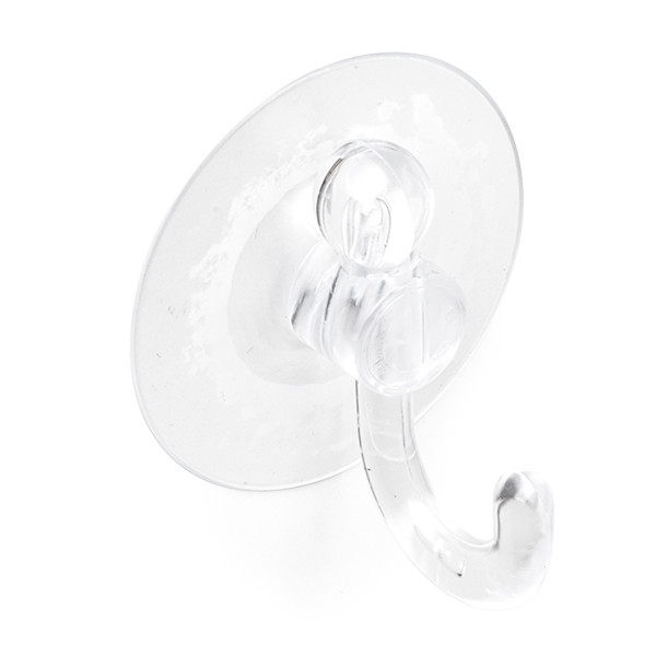 Bathroom Solutions Wandhaken | Bathroom Solutions (8 stuks, Zuignappen, Transparant) 159510130 K010830191 - 1