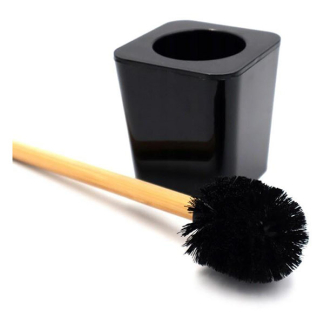 Bathroom Solutions Wc-borstel | Bathroom Solutions (Met houder, Kunststof, Zwart) 170456670 K010830176 - 2
