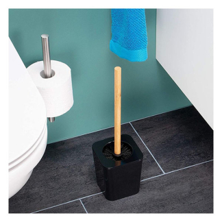 Bathroom Solutions Wc-borstel | Bathroom Solutions (Met houder, Kunststof, Zwart) 170456670 K010830176 - 4