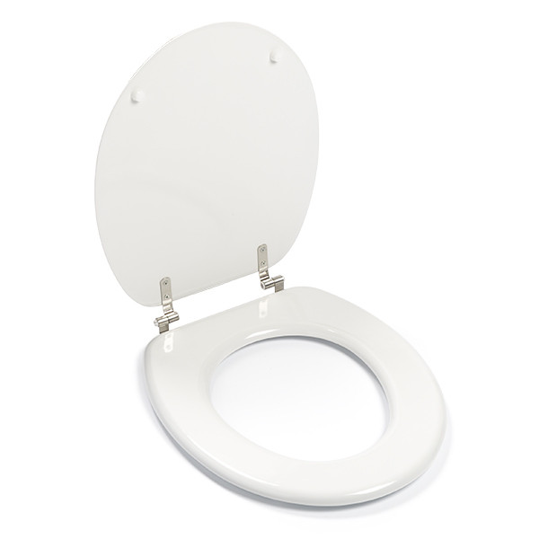 Bathroom Solutions Wc-bril | Bathroom Solutions (18 inch, MDF, Wit) SR9000020 K010830179 - 1