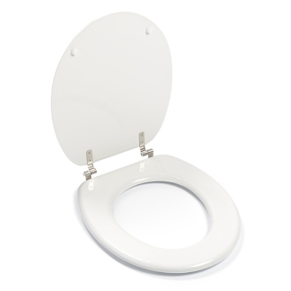 Bathroom Solutions Wc-bril | Bathroom Solutions (18 inch, MDF, Wit) SR9000020 K010830179 - 