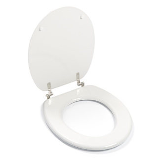 Bathroom Solutions Wc-bril | Bathroom Solutions (18 inch, MDF, Wit) SR9000020 K010830179 - 1