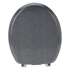 Bathroom Solutions Wc-bril | Bathroom Solutions (18 inch, MDF, Zilver) SR9000060 K010830181 - 3