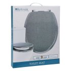 Bathroom Solutions Wc-bril | Bathroom Solutions (18 inch, MDF, Zilver) SR9000060 K010830181 - 4