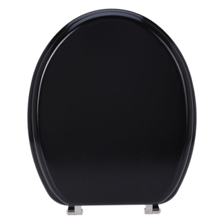 Bathroom Solutions Wc-bril | Bathroom Solutions (18 inch, MDF, Zwart) SR9000030 K010830180 - 3