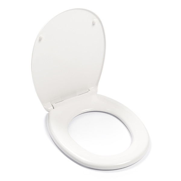 Bathroom Solutions Wc-bril | Bathroom Solutions (Softclose, 18 inch, Kunststof, Wit) SR9000080 K010830183 - 1