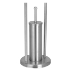 Bathroom Solutions Wc-butler | Bathroom Solutions (Toiletrolhouder, Toiletborstel met houder, Mat RVS) C80820070 K010830187 - 2