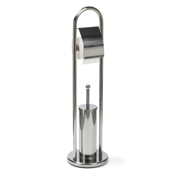 Bathroom Solutions Wc-butler | Bathroom Solutions (Toiletrolhouder, Toiletborstel met houder, RVS) C80410050 K010830186 - 1