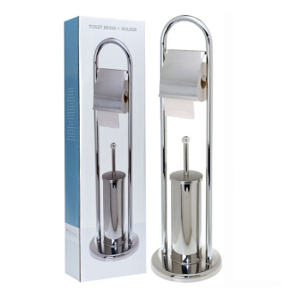 Bathroom Solutions Wc-butler | Bathroom Solutions (Toiletrolhouder, Toiletborstel met houder, RVS) C80410050 K010830186 - 3