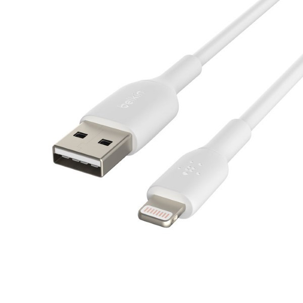 Belkin Apple oplaadkabel | Lightning ↔ USB A | Belkin | 1 meter (Wit) CAA001bt1MWH C010214172 - 1