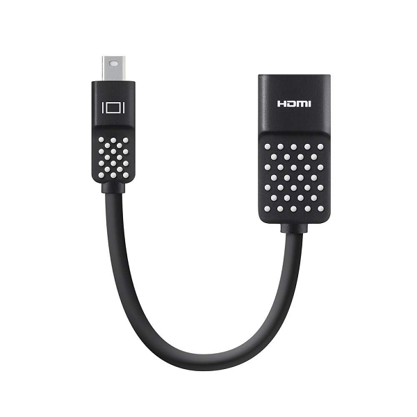 Belkin Mini DisplayPort naar HDMI adapterkabel | Belkin | 0.13 meter (4K@30Hz, Trekontlasting) F2CD079bt K010403407 - 1