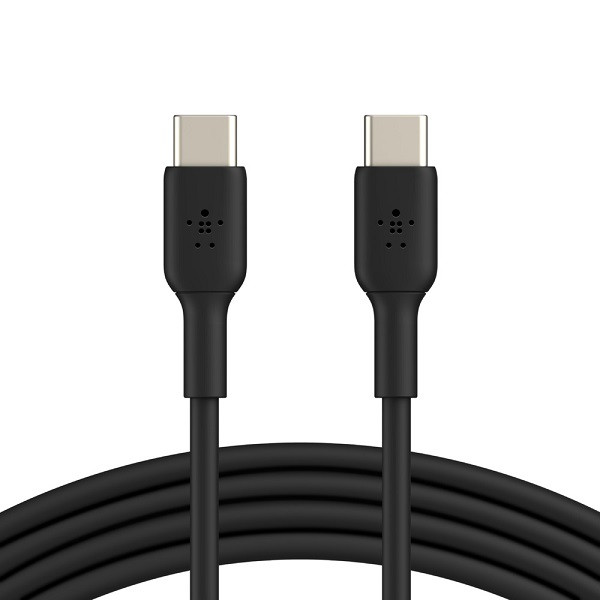Belkin Motorola oplaadkabel | USB C ↔ USB C | 2 meter (USB 2.0, 480 Mbps, Zwart) CAB003bt2MBK D010214164 - 1