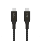 Belkin Nokia oplaadkabel | USB C ↔ USB C | Belkin | 1 meter (USB 2.0, 240W, 480 Mbps, Nylon, Zwart) CAB015BT1MBK E010221127 - 1
