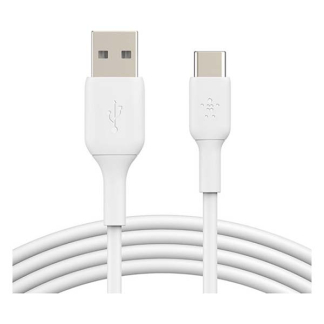 Belkin Sony oplaadkabel | USB A ↔ USB C | 1 meter (USB 2.0, 12W, 480 Mbps, Wit) CAB001bt1MWH H010214153 - 2