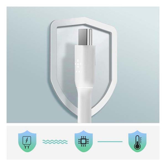 Belkin Sony oplaadkabel | USB A ↔ USB C | 1 meter (USB 2.0, 12W, 480 Mbps, Wit) CAB001bt1MWH H010214153 - 4