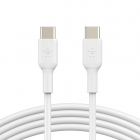 USB C naar USB C kabel | 2 meter | USB 2.0 (Power Delivery, Wit)