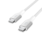 Belkin USB C naar USB C kabel | Belkin | 1 meter | USB 2.0 (240W, 480 Mbps, Nylon, Wit) CAB015BT1MWH K010221126 - 2