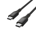 Belkin USB C naar USB C kabel | Belkin | 1 meter | USB 2.0 (240W, 480 Mbps, Nylon, Zwart) CAB015BT1MBK K010221127 - 2