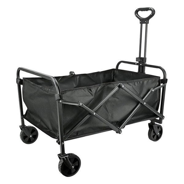 Benson Bolderkar | Benson | 71 x 49.6 x 62 cm (90 kg, Opvouwbaar, Telescopisch handvat, Zwart) 15855 K170404806 - 2