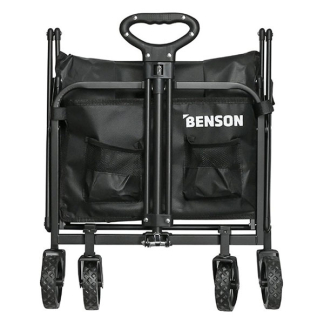 Benson Bolderkar | Benson | 71 x 49.6 x 62 cm (90 kg, Opvouwbaar, Telescopisch handvat, Zwart) 15855 K170404806 - 3