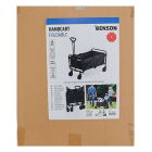 Benson Bolderkar | Benson | 71 x 49.6 x 62 cm (90 kg, Opvouwbaar, Telescopisch handvat, Zwart) 15855 K170404806 - 5