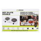 Benson Elektrische kookplaat | Benson | 2 pits (Ø15.5 cm en Ø18.5 cm, Metaal, 1x 1000W en 1x 1500W) 9580 K170106368 - 4