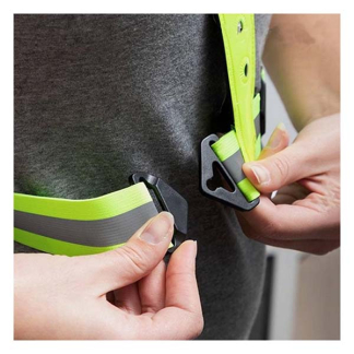 Benson Hardloopvest | Benson (Unisize, led, Batterijen, Neon Geel) 6468 K170404703 - 4