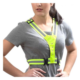 Benson Hardloopvest | Benson (Unisize, led, Batterijen, Neon Geel) 6468 K170404703 - 5