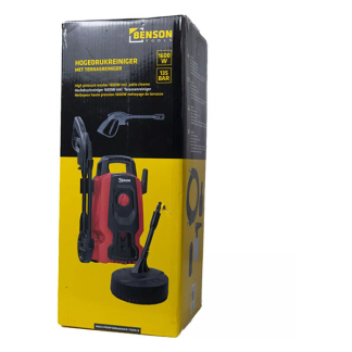 Benson Hogedrukreiniger | Benson (Incl. terrasreiniger, 1600W, 135 bar) 15086 K170114431 - 6