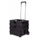 Benson Opvouwbare trolley | Benson | 40 liter (Max. 25 kg, Telescopisch handvat, Zwart) 6862 K170104884 - 1