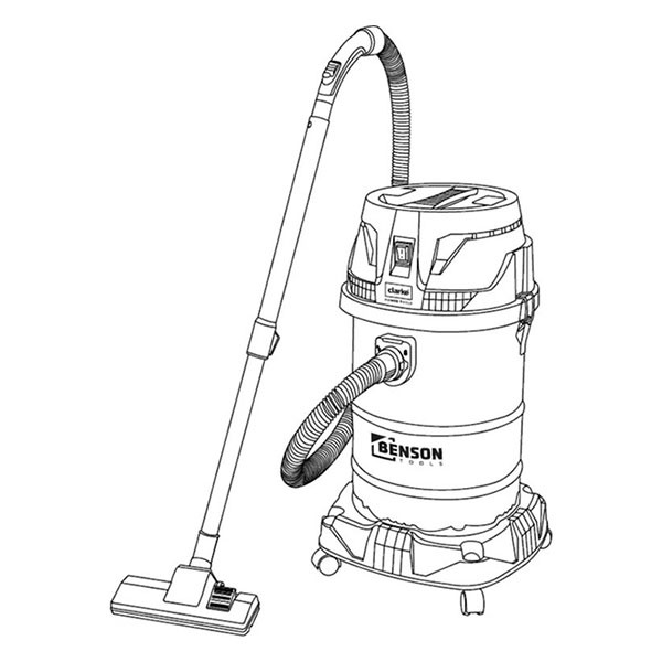 Benson Stofzuiger | Benson (Nat en droog, 1400W, 30 liter) 14951 K170104885 - 1