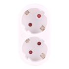 Benson Verloopstekker | Benson | 2-voudig (16A, Geaard, Wit) 12619 K170104891 - 1