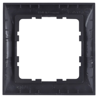 Berker Afdekraam | Berker | S1 (1-voudig, Antraciet) 66.046.21 K180107901 - 2