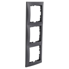 Berker Afdekraam | Berker | S1 (3-voudig, Antraciet) 66.046.24 K180107903 - 1