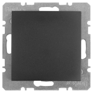 Berker Blindplaat | Berker | S1 (Antraciet) 58.004.20 K180107906 - 1