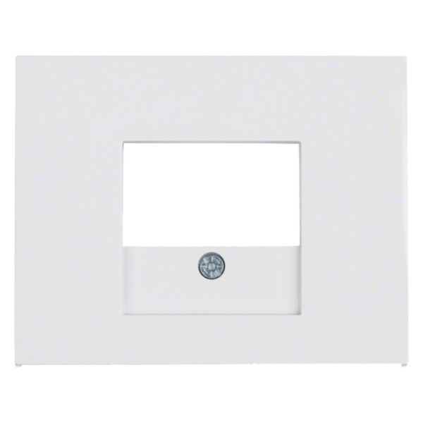 Berker Centraalplaat | Berker | K1 (TAE, UAE, USB, Wit) 66.021.66 K180106720 - 1