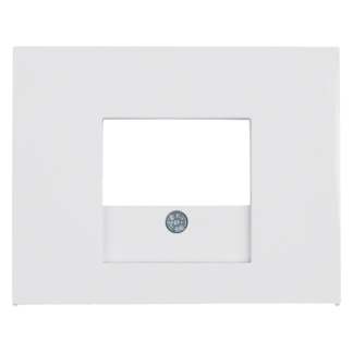 Berker Centraalplaat | Berker | K1 (TAE, UAE, USB, Wit) 66.021.66 K180106720