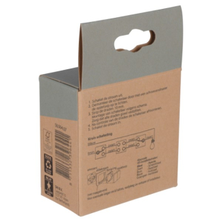 Berker Kruisschakelaar | Berker | S1 (Inbouw, Antraciet) 58.004.07 K180107907 - 5