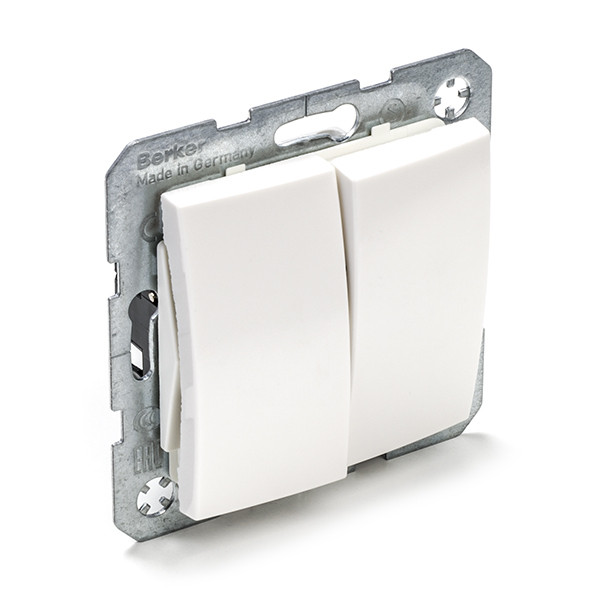 Berker Serieschakelaar | Berker | S1 (Inbouw, Wit) 5400302 6603305 K180105017 - 1