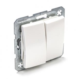 Berker Serieschakelaar | Berker | S1 (Inbouw, Wit) 5400302 6603305 K180105017