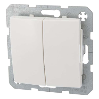 Berker Serieschakelaar | Berker | S1 (Inbouw, Wit) 5400302 6603305 K180105017 - 4