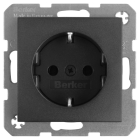 Berker Stopcontact | Berker | S1 (Randaarde, Antraciet) 58.004.42 K180107914 - 1