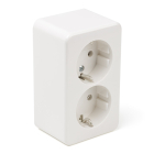 Berker Stopcontact | Berker (Opbouw, Randaarde, Wit) 66.026.50 K180106701 Berker Stopcontact | Berker (Opbouw, Randaarde, Wit) 66.026.50 K180106701